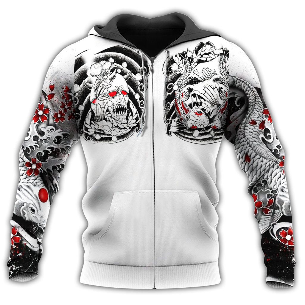 Japan Art Tattoo Style - 3D Hoodie2