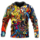 Jazz Music Colorful Style - 3D Hoodie2