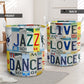 Jazz Dance Live Love License Plate - Laundry Basket - Owls Matrix LTD