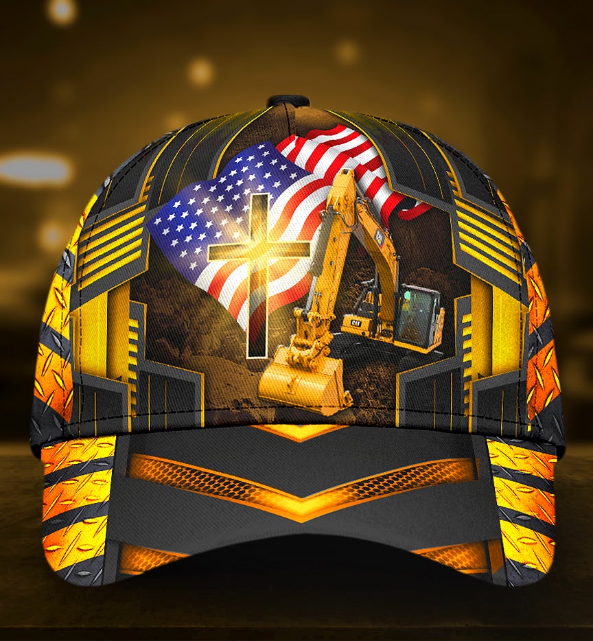 Faith American Flag Excavator – Classic Cap