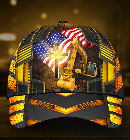 Faith American Flag Excavator – Classic Cap
