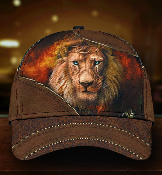 Jesus And Lion Strength Faith Style – Classic Cap