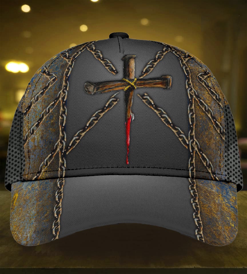 Faith Breaks Every Chain Cross – Classic Cap