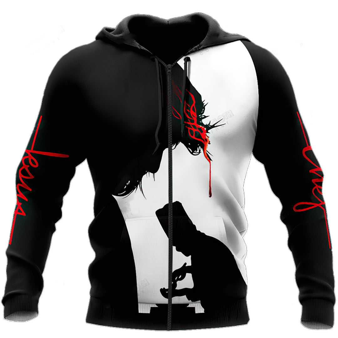 Christian Chef Skull Art – 3D Hoodie