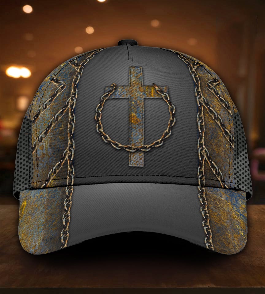 Jesus Cross Thorn Crown Faith Style – Classic Cap