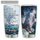 Jesus Faith Waves Personalized 20 Oz Tumbler For Coffee Travel And Daily Use