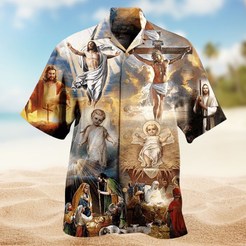 Jesus The Life Of Jesus Edition - Hawaiian Shirt