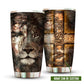 Jesus Lion Faith Over Fear Personalized 20 Oz Tumbler