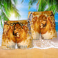 Jesus Lion Faith Over Fear - Beach Short