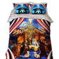 Jesus Love Christmas Nativity Faith Bedding Cover For Faith Bedroom Decor