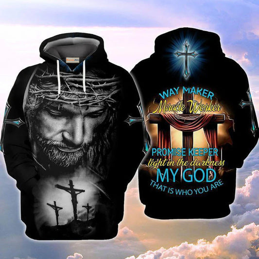 Jesus My God Faith Quote – 3D Hoodie