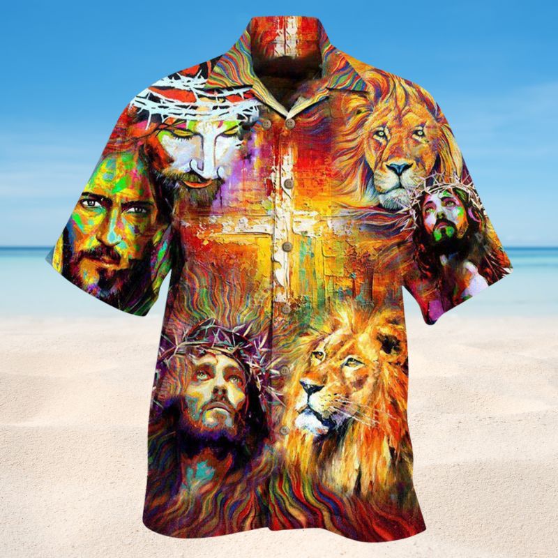 Jesus My King My Lord My Savior Edition – Hawaiian Shirt
