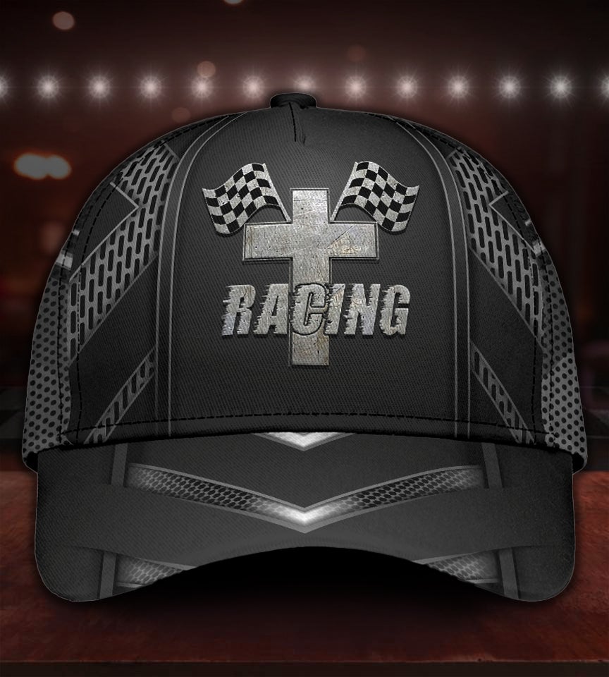 Jesus Racing Faith Meets Speed Theme – Classic Cap