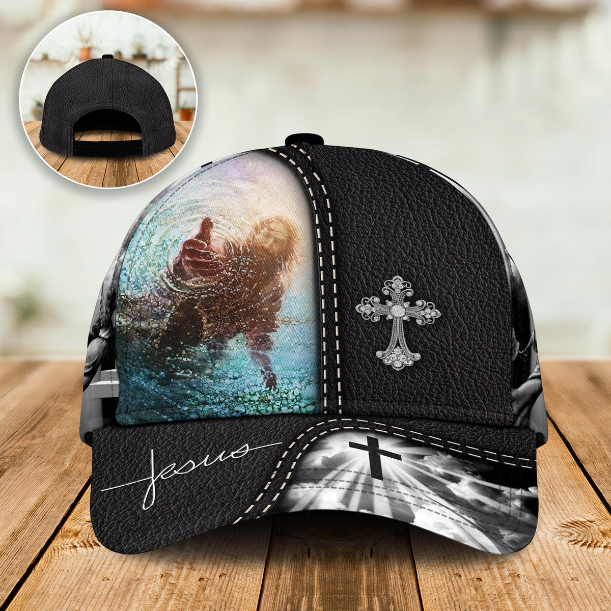 Faith Reaching Into Water – Classic Cap