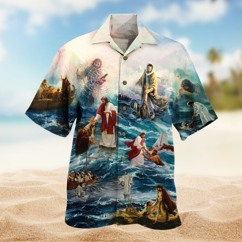 Jesus Saved My Life Limited Edition – Hawaiian Shirt