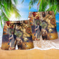 Jesus Animals Saved Inspired Style – Beach Short