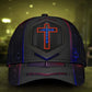 Faith Saves Cross Carbon Pattern – Classic Cap