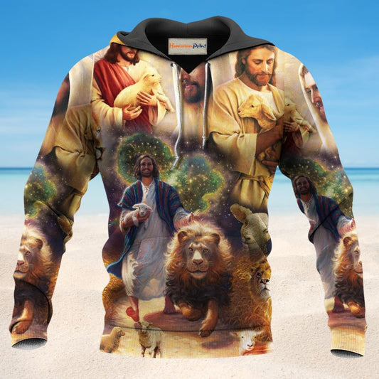 Jesus Saves Animal Life - 3D Hoodie