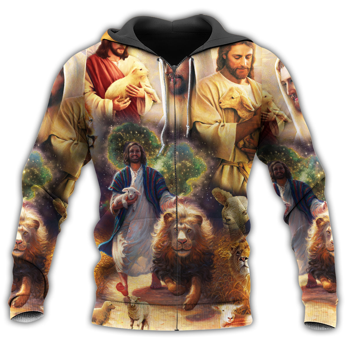 Jesus Saves Animal Life - 3D Hoodie