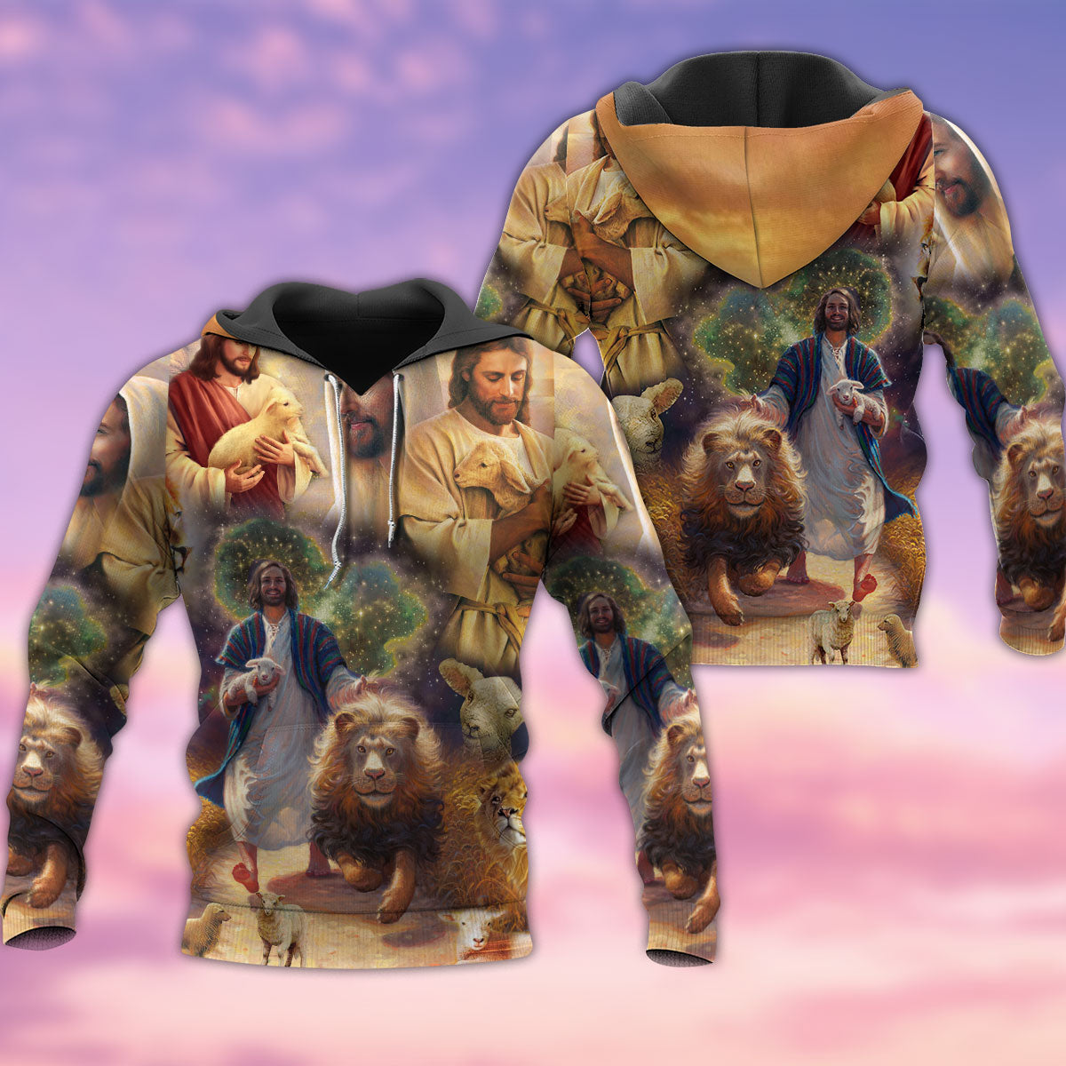 Jesus Saves Animal Life - 3D Hoodie