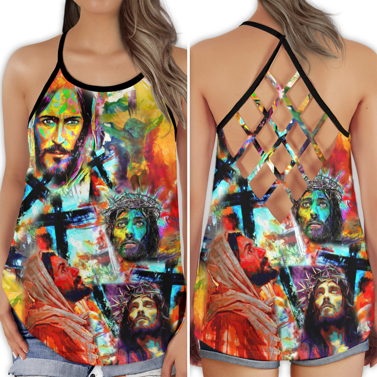 Faith Save Life Soul Collection – Hollow Tank Top