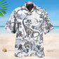 Jurassic Dinosaur Art Style – Hawaiian Shirt