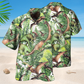 Jurassic Dinosaur Green Style – Hawaiian Shirt