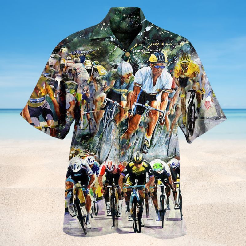 Just Enjoy The Ride Road Bicycle Edition – Hawaiian Shirt