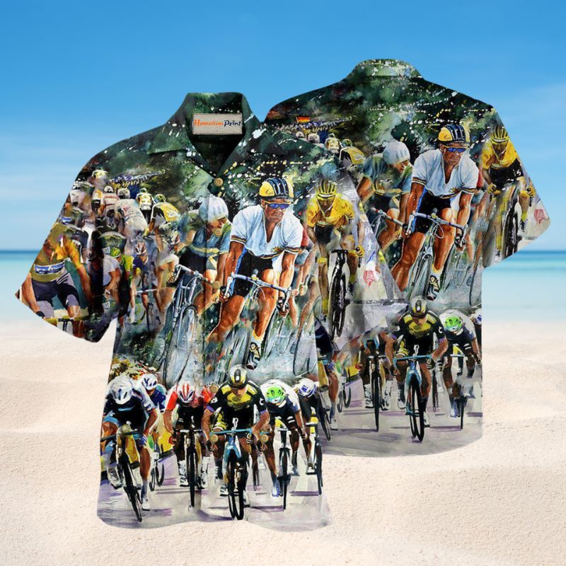 Just Enjoy The Ride Road Bicycle Edition – Hawaiian Shirt