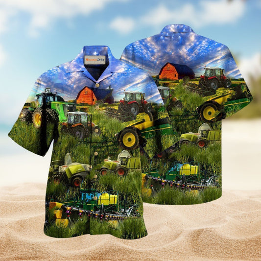 Just One More Tractor Edition – Hawaiian Shirt