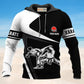 Karate Black White Personalized - 3D Hoodie