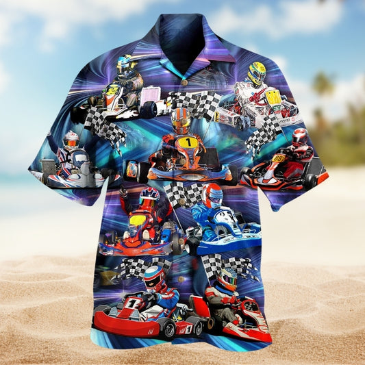 Kart Racing Go Kart Or Go Home Limited Edition – Hawaiian Shirt
