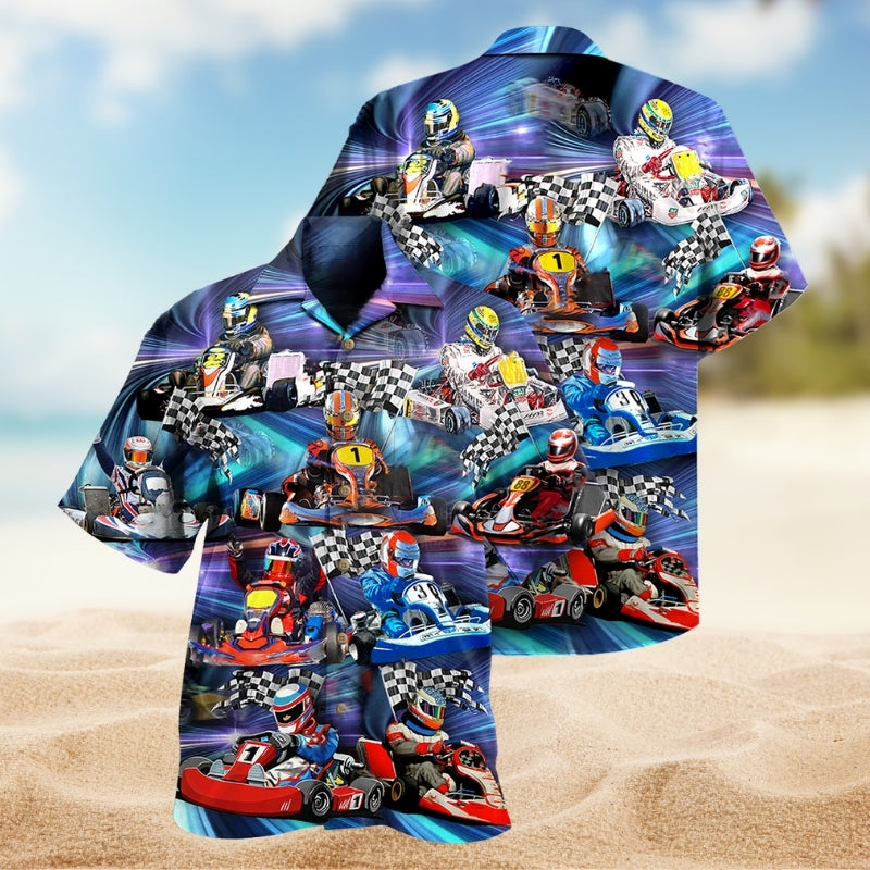 Kart Racing Go Kart Or Go Home Limited Edition – Hawaiian Shirt
