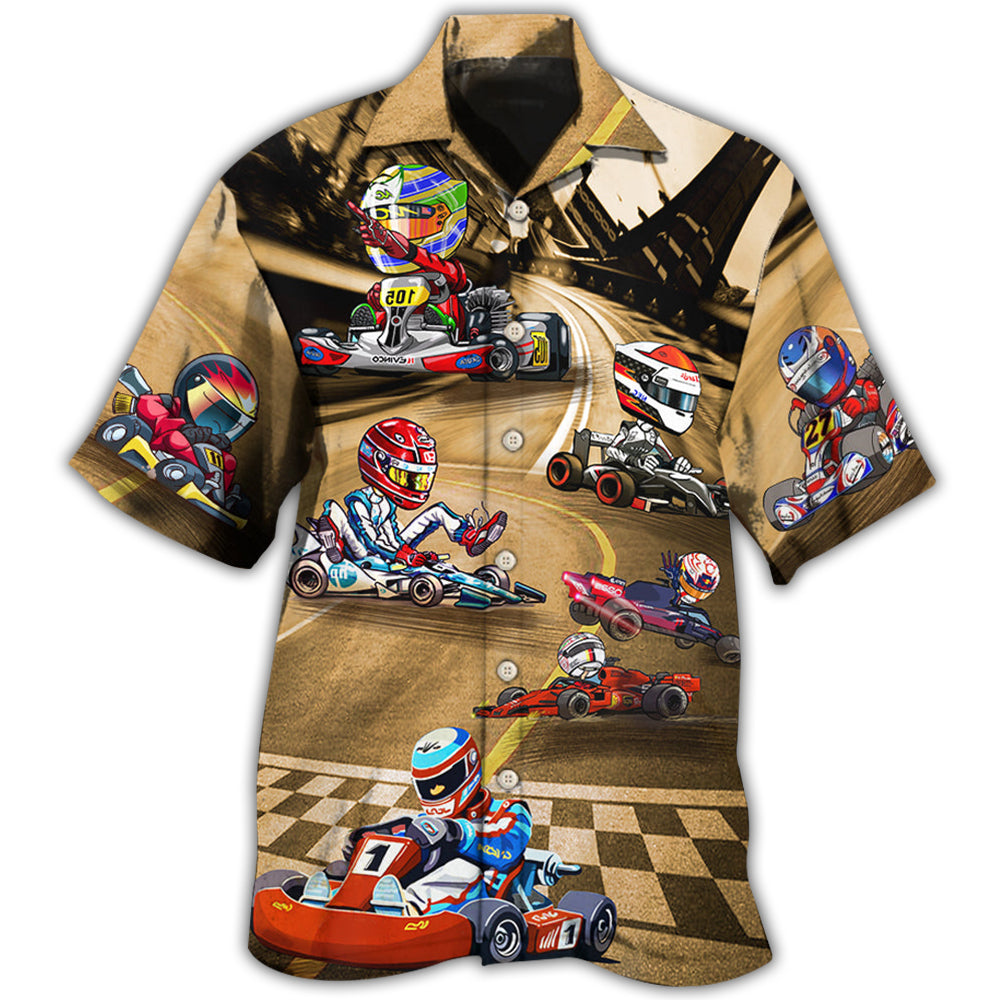 Kart Racing Cool Style Pattern – Hawaiian Shirt