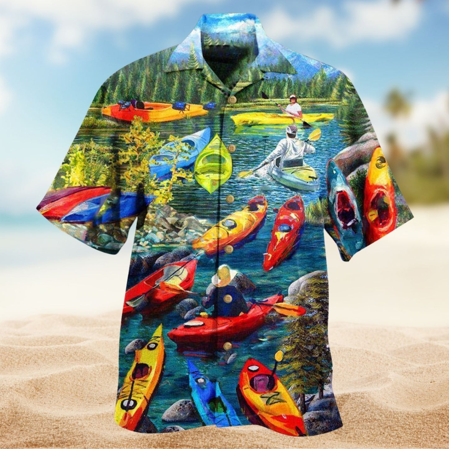 Kayaking Gets Me Wet Edition – Hawaiian Shirt