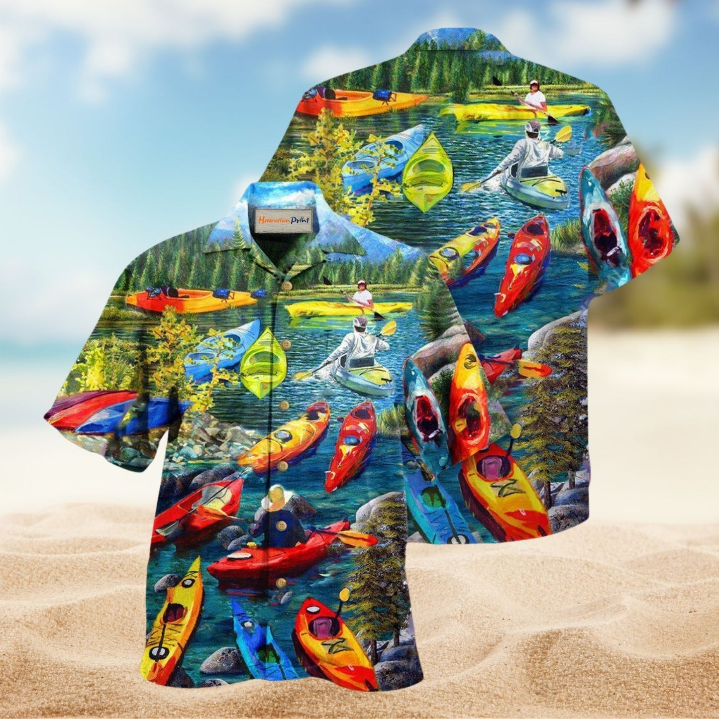 Kayaking Gets Me Wet Edition – Hawaiian Shirt