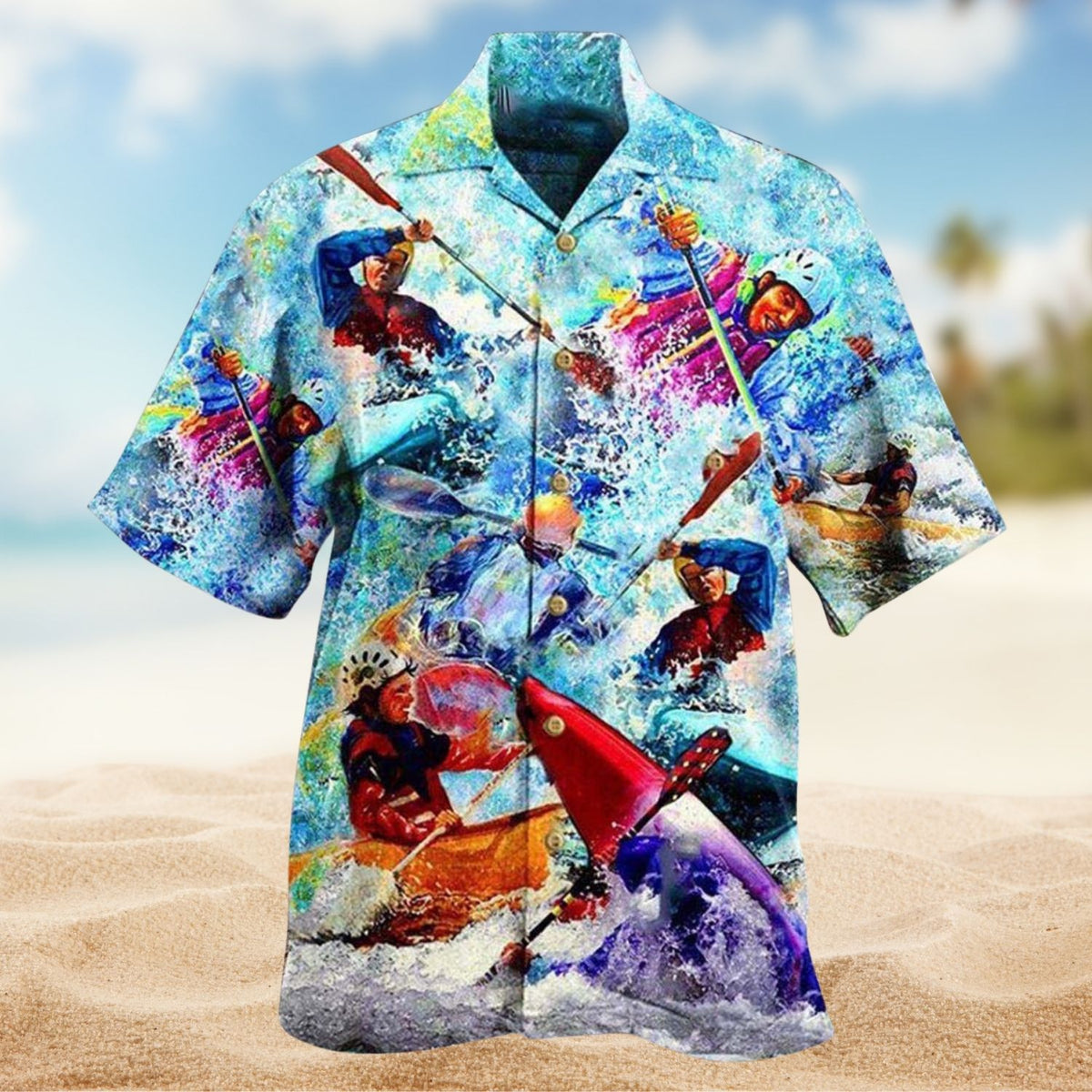 Kayaking Happiness Edition – Hawaiian Shirt