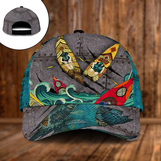 Kayaking Outdoor Adventure Quote Style – Classic Cap