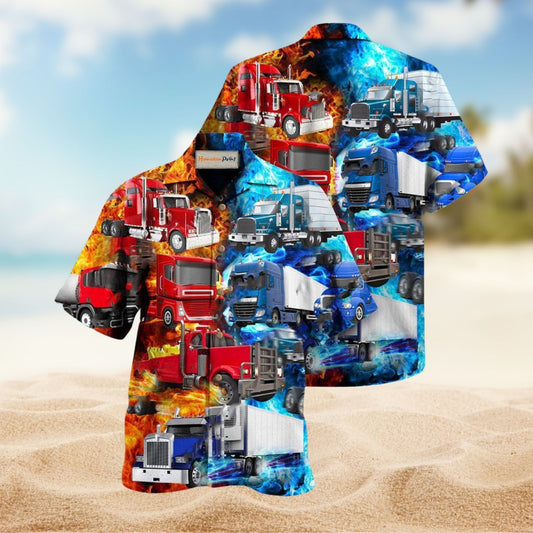 Keep On Trucking Driver Edition – Hawaiian Shirt