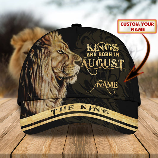 August Lion King Personalized – Classic Cap