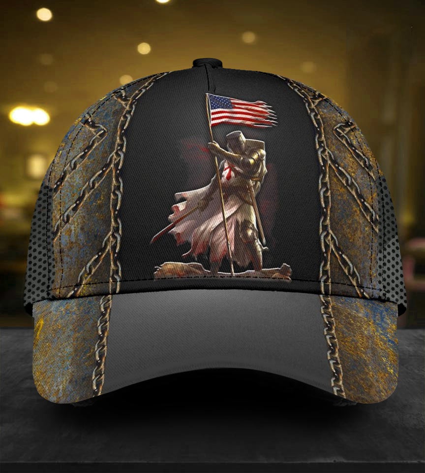 Knight Templar Medieval Warrior Style – Classic Cap