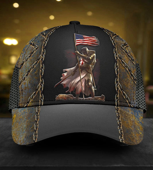 Knight Templar Medieval Warrior Style – Classic Cap
