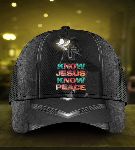 Faith Brings Peace Message – Classic Cap