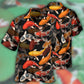 Hawaiian Shirt / Adults / S Koi fish basic style - Hawaiian shirt - HAWS03LIN300322 - Owls Matrix LTD