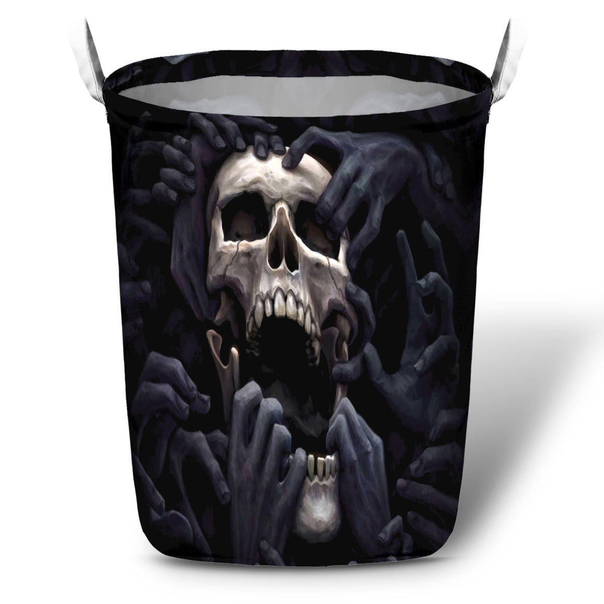 Skull Love Darkness Amazing - Laundry Basket - Owls Matrix LTD