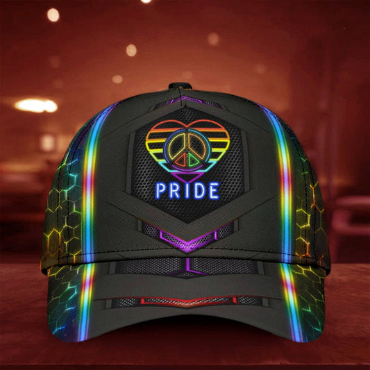 Peace Love Pride Vibes – Classic Cap