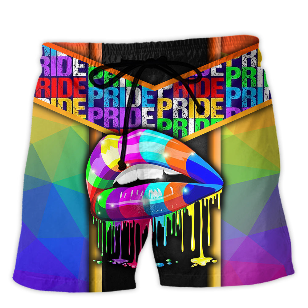 LGBT Pride American Rainbow 2022 – Beach Short