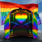 LGBT Heart Polygon Pride Symbol Style – Classic Cap