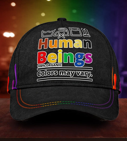 Pride Human Beings Equality – Classic Cap