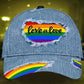 Love Is Love Jean Pride Pattern – Classic Cap